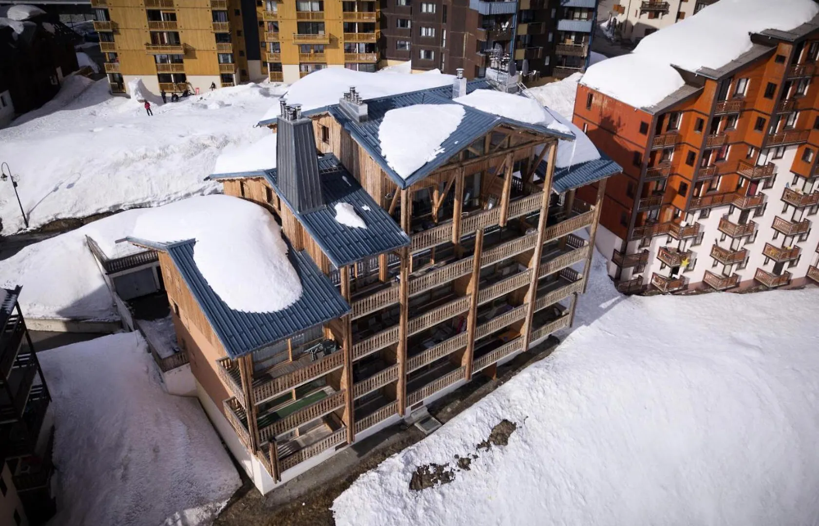 Residence Beau Soleil - 2 Pieces Pour 4 Personnes 65 Val Thorens France